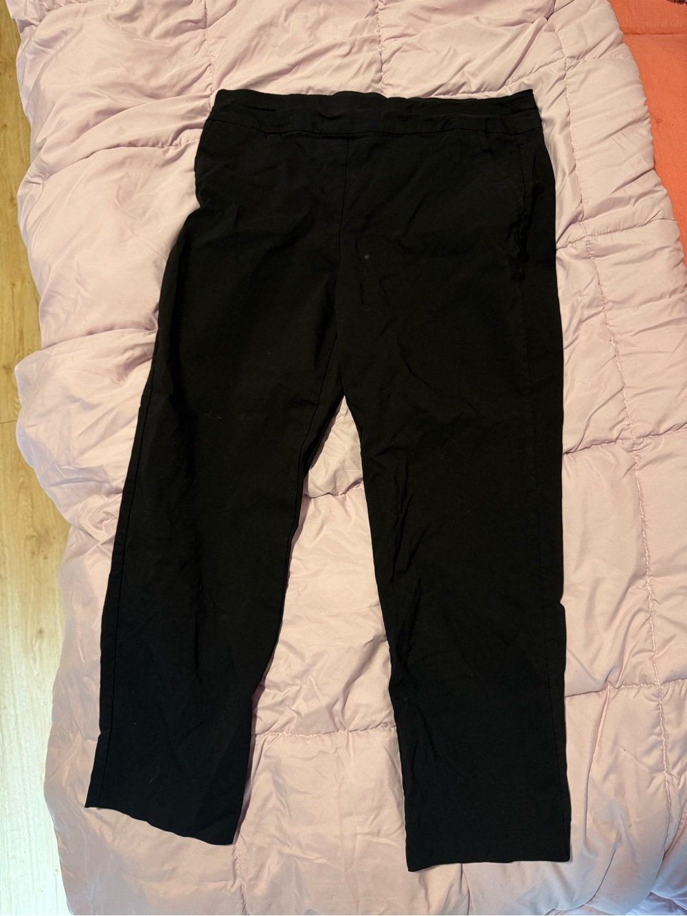 Allison Daley Black Stretch Chinos